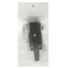 3 Prong Male AC Wall Universal Travel Power Socket Plug Adaptor(Black) - 6