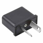 High Quality US Plug to AU Plug AC Wall Universal Travel Power Socket Plug Adaptor(Black) - 3