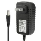 High Quality US Plug AC 100-240V to DC 12V 2A Power Adapter, Tips: 5.5 x 2.1mm, Cable Length: 1m(Black) - 1