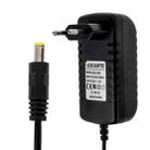 EU Plug AC 100-240V to DC 24V 1.5A Power Adapter, Tips: 5.5 x 2.1mm, Cable Length: about 1.2m(Black) - 1
