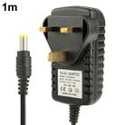 High Quality UK Plug AC 100-240V to DC 9V 2A Power Adapter, Tips: 5.5 x 2.1mm, Cable Length: 1m - 2