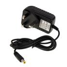 UK Plug AC 100-240V to DC 6V 2A Power Adapter, Tips: 5.5 x 2.1mm, Cable Length: about 1.2m(Black) - 2