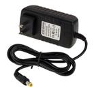 US Plug AC 100-240V to DC 5V 5A Power Adapter, Tips: 5.5 x 2.1mm, Cable Length: about 1.2m(Black) - 2