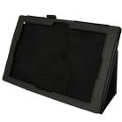 Litchi Texture Leather Case with Holder for Sony Xperia Tablet Z / 10.1(Black) - 5