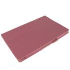 Litchi Texture Leather Case with Holder for Sony Xperia Tablet Z / 10.1(Pink) - 3