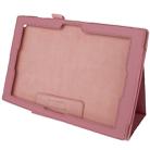 Litchi Texture Leather Case with Holder for Sony Xperia Tablet Z / 10.1(Pink) - 5