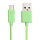 20 PCS 1m Micro USB Port USB Data Cable(Green) - 1