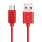 20 PCS 1m Micro USB Port USB Data Cable(Red) - 1
