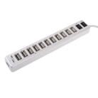 12-Port USB 2.0 HUB，Suitable for Notebook / Netbook(White) - 4