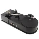 EC008B, USB Mini Phonograph / Turntable / Vinyl Turntables Audio Player, Support Turntable Convert LP Record to CD or MP3 Function(Black) - 3