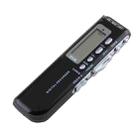 8GB Digital Voice Recorder Dictaphone MP3 Player, Support Telephone recording, VOX function, Power supply: 2 x AAA battery(Black)(Black) - 2