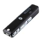 8GB Digital Voice Recorder Dictaphone MP3 Player, Support Telephone recording, VOX function, Power supply: 2 x AAA battery(Black)(Black) - 3