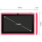 Tablet PC 7.0 inch, 1GB+16GB, Android 4.0, Allwinner A33 Quad Core 1.5GHz, WiFi, Bluetooth, OTG, G-sensor(Pink) - 7