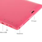 Tablet PC 7.0 inch, 1GB+16GB, Android 4.0, Allwinner A33 Quad Core 1.5GHz, WiFi, Bluetooth, OTG, G-sensor(Pink) - 8