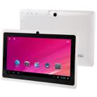 Tablet PC 7.0 inch, 1GB+16GB, Android 4.0, Allwinner A33 Quad Core 1.5GHz, WiFi, Bluetooth, OTG, G-sensor(White) - 1