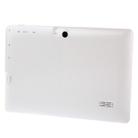 Tablet PC 7.0 inch, 1GB+16GB, Android 4.0, Allwinner A33 Quad Core 1.5GHz, WiFi, Bluetooth, OTG, G-sensor(White) - 6