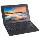 Netbook PC, 10.1 inch, 1GB+8GB, Android 6.0 Allwinner A33 Quad Core 1.5GHz, WiFi, USB, SD, RJ45(Black) - 1