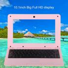 10.1 inch Notebook PC, 1GB+8GB, Android 6.0 A33 Dual-Core ARM Cortex-A9 up to 1.5GHz, WiFi, SD Card, U Disk(Pink) - 8