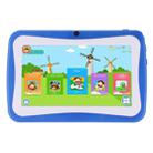 Kids Education Tablet PC, 7.0 inch, 1GB+16GB, Android 4.4.2 Allwinner A33 Quad Core 1.3GHz, WiFi, TF Card up to 32GB, Dual Camera(Blue) - 2