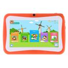 Kids Education Tablet PC, 7.0 inch, 1GB+8GB, Android 4.4.2 Allwinner A33 Quad Core 1.3GHz, WiFi, TF Card up to 32GB, Dual Camera(Orange) - 2