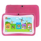 Kids Education Tablet PC, 7.0 inch, 1GB+8GB, Android 4.4.2 Allwinner A33Quad Core 1.3GHz, WiFi, TF Card up to 32GB, Dual Camera(Pink) - 1