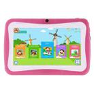 Kids Education Tablet PC, 7.0 inch, 1GB+8GB, Android 4.4.2 Allwinner A33Quad Core 1.3GHz, WiFi, TF Card up to 32GB, Dual Camera(Pink) - 2