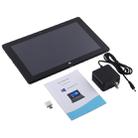 Hongsamde Tablet PC, 10.1 inch, 8GB+128GB, Windows 11 Intel Gemini Lake Celeron N4120 1.1GHz - 2.6GHz, HDMI, Bluetooth, WiFi,  with Keyboard Leather Case(Black) - 14