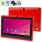 Q88 Tablet PC, 7.0 inch, 1GB+8GB, Android 4.0, 360 Degree Menu Rotate, Allwinner A33 Quad Core up to 1.5GHz, WiFi, Bluetooth(Red) - 1