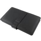 7 inch Universal Tablet PC Leather Tablet Case with USB Plastic Keyboard(Black) - 5