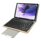 Universal Leather Tablet Case with Separable Bluetooth Keyboard and Holder for 7 inch Tablet PC(Brown) - 1