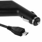 Micro USB Car Charger for Tablet PC, Output: 5V / 2A(Black) - 3