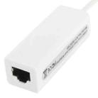 Micro USB 2.0 Ethernet Adapter for Tablet PC / Android TV, Length: 20cm(White) - 3