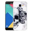 For Galaxy A5 (2016) / A510 Skull Pattern IMD Workmanship Soft TPU Protective Case - 1