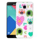 For Galaxy A5 (2016) / A510 Love Owls Pattern IMD Workmanship Soft TPU Protective Case - 1