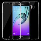 For Galaxy A3 (2016) / A310 0.75mm Double-sided Ultra-thin Transparent TPU Protective Case (Transparent) - 1