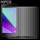 50 PCS for Galaxy Xcover 4 / G390F / Xcover 4s 0.26mm 9H Surface Hardness Explosion-proof Non-full Screen Tempered Glass Screen Film - 1