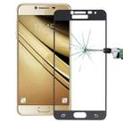 For Galaxy C5 / C500 0.26mm 9H Surface Hardness Explosion-proof Silk-screen Tempered Glass Full Screen Film (Black) - 1