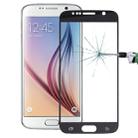 For Galaxy S6 / G920 0.26mm 9H Surface Hardness Explosion-proof Silk-screen Tempered Glass Full Screen Film (Black) - 1
