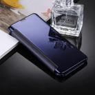 For Galaxy S8 / G9500 Electroplating Mirror Horizontal Flip Leather Case with Sleep / Wake-up Function(Purple Blue) - 1