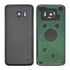 For Galaxy S7 Edge / G935 Original Battery Back Cover with Camera Lens Cover (Black) - 1