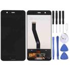 For Huawei P10 LCD Screen and Digitizer Full Assembly(Black) - 1