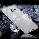 For Galaxy A5 (2017) Diamond Encrusted Transparent Soft TPU Protective Back Cover Case (Transparent) - 1