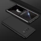 GKK for Galaxy Note 8 PC 360 Degrees Full Coverage Protective Case Back Cover(Black) - 1