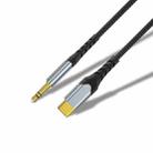 WIWU YP03 3.5mm to Type-C / USB-C AUX Stereo Audio Cable, Length: 1.5m - 2