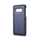DG.MING Lambskin Detachable Horizontal Flip Magnetic Case for Galaxy S10 E, with Holder & Card Slots & Wallet(Blue) - 4