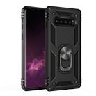 Sergeant Armor Shockproof TPU + PC Protective Case for Galaxy S10 Plus, with 360 Degree Rotation Holder(Black) - 1