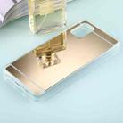 For Samsung Galaxy A71 TPU + Acrylic Luxury Plating Mirror Phone Case Cover (Champagne Gold) - 2