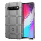 Shockproof Rugged  Shield Full Coverage Protective Silicone Case for Galaxy S10 5G(Grey) - 1