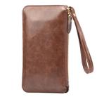 Universal Crazy Horse Texture Touch Screen Wallet Style PU Leather Shoulder Bag for Galaxy Note 8 & Mega 6.3, Huawei Mate 8 / Mate 7, etc. 6.3 inch Below(Coffee) - 3