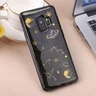 Star Pattern TPU Protective Back Cover Case for Galaxy S9(Yellow) - 1